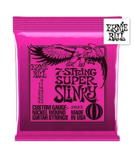 Ernie Ball 2623 7-String Super Slinky 09/52