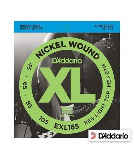 D'Addario EXL165 Nickel Wound 45/105
