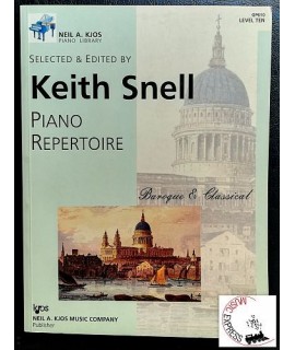 Snell - Piano Repertoire: Baroque & Classical, Level Ten