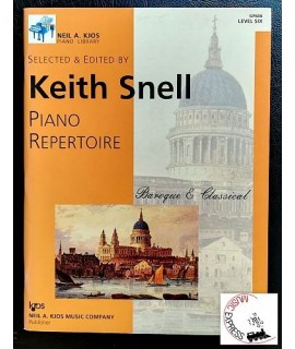 Snell - Piano Repertoire: Baroque & Classical, Level Six