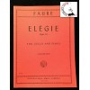 Fauré - Elégie Opus 24 for Cello and Piano