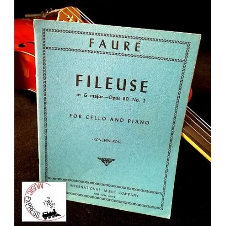 Fauré - Fileuse in G major Opus 80 No. 2