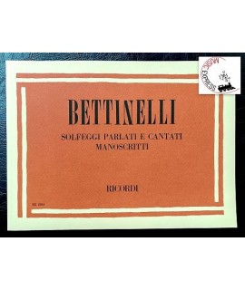 Bettinelli - Solfeggi Parlati e Cantati Manoscritti