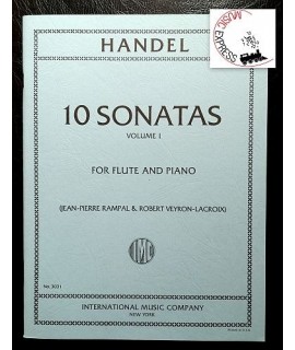 Händel - 10 Sonatas for Flute and Piano Volume 1