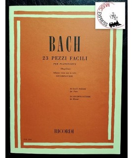 Bach - 23 Pezzi Facili per Pianoforte