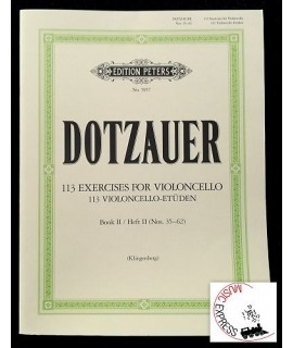 Dotzauer - 113 Violoncello-Etüden - Exercises for Violoncello - Book II