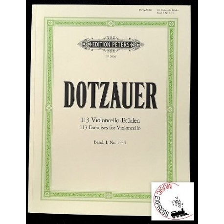 Dotzauer - 113 Violoncello-Etüden - Exercises for Violoncello - Book I