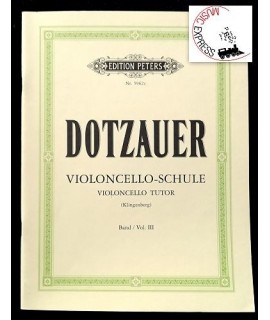 Dotzauer - Violoncello-Schule - Violoncello Tutor - Vol. III