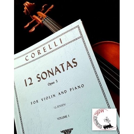 Corelli - 12 Sonatas Opus 5 for Violin and Piano Volume I - IMC No. 908