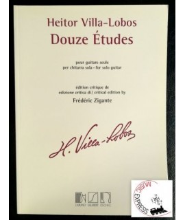 Villa-Lobos - Douze Etudes pour Guitar Seule