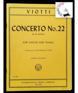 Viotti - Concerto No. 22 in A Minor for Violin and Piano