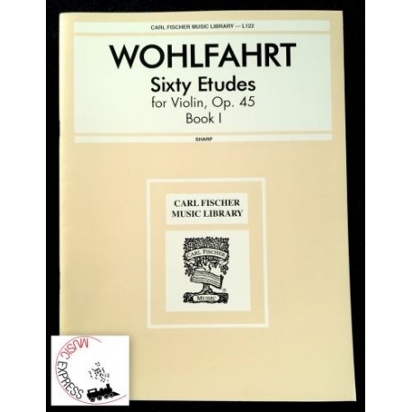 Wohlfahrt - Sixty Etudes for Violin, Op. 45 Book I