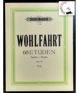 Wohlfahrt - 60 Studies Opus 45 for Viola