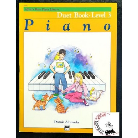 Alfred's Basic Piano Library - Piano Duet Book Level 3