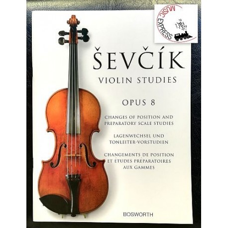 Sevcik - Violin Studies Opus 8