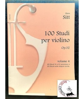 Sitt - 100 Studi per Violino Op. 32 Volume 4