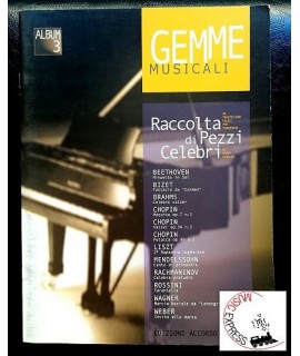 Vari - Gemme Musicali Album N. 3 - Raccolta di Pezzi Celebri per Pianoforte