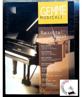 Vari - Gemme Musicali Album N. 10 - Raccolta di Pezzi Celebri per Pianoforte