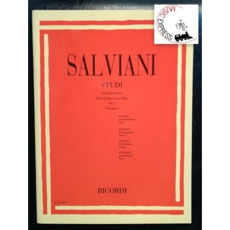 Salviani - Studi Per Saxofono Vol. I