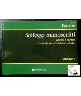 Pedron - Solfeggi Manoscritti Volume 2
