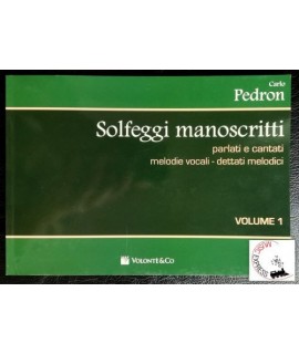 Pedron - Solfeggi Manoscritti Volume 1