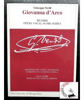 Verdi - Giovanna d'Arco - Ricordi Opera Vocal Score Series