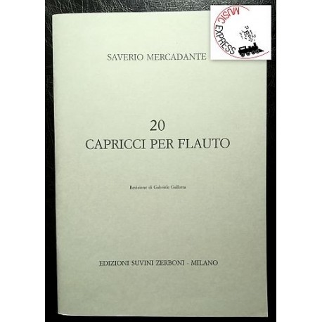 Mercadante - 20 Capricci Per Flauto