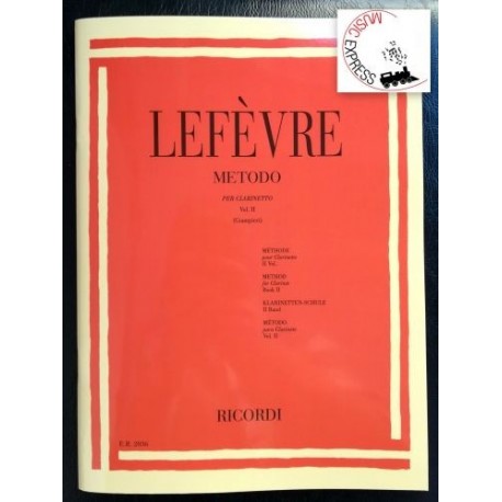 Lefèvre - Metodo Per Clarinetto Vol. 2
