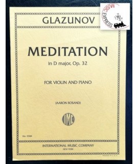 Glazunov - Meditation in D Major, Op. 32 for Violin and Piano