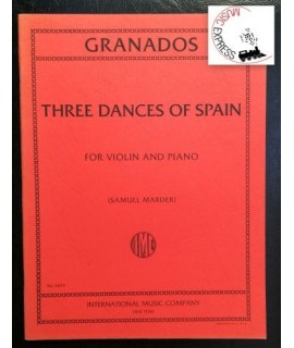Granados - Three Dances of Spain for Violin and Piano