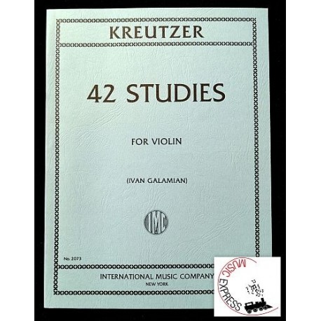 Kreutzer - 42 Studies for Violin