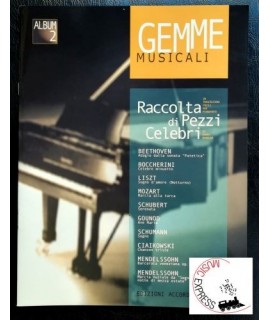 Vari - Gemme Musicali Album N. 2 - Raccolta di Pezzi Celebri per Pianoforte