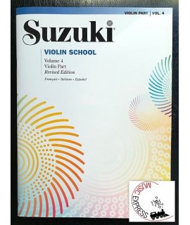 Suzuki Violin School Volume 4 - Violin Part - Revised Edition