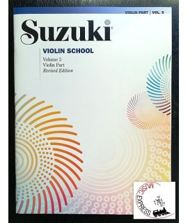 Suzuki Violin School Volume 5 - Violin Part - Revised Edition