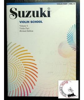 Suzuki Violin School Volume 6 - Violin Part - Revised Edition