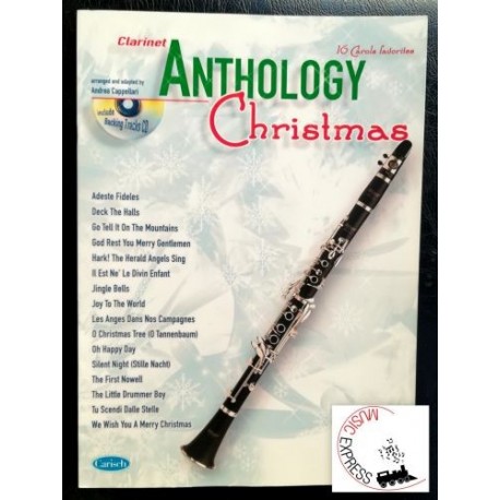 Vari - Anthology Christmas - 16 Carols Favorites - Clarinet