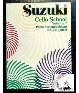 Suzuki Cello School Volume 7 - Piano Accompaniment - Revised Edition