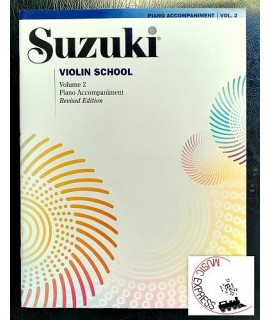 Suzuki Violin School Volume 2 - Piano Accompaniment - Revised Edition