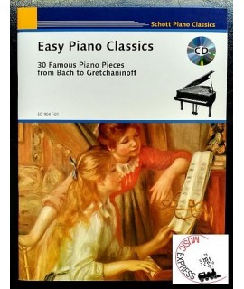 Vari - Easy Piano Classics - 30 Famous Piano Pieces from Bach to Gretchaninoff
