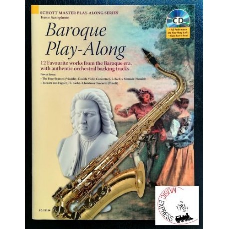 Vari - Baroque Play-Along - Tenor Saxophone