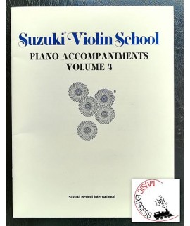Suzuki Violin School Volume 4 - Piano Accompaniment