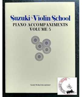 Suzuki Violin School Volume 5 - Piano Accompaniment