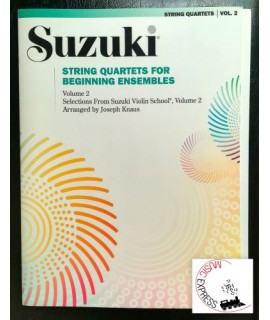 Suzuki String Quartets for Beginning Ensembles Volume 2