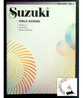 Suzuki Viola School Volume 3 - Viola Part - Revised Edition