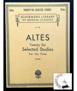 Altès - Twenty-Six Selected Studies for the Flute