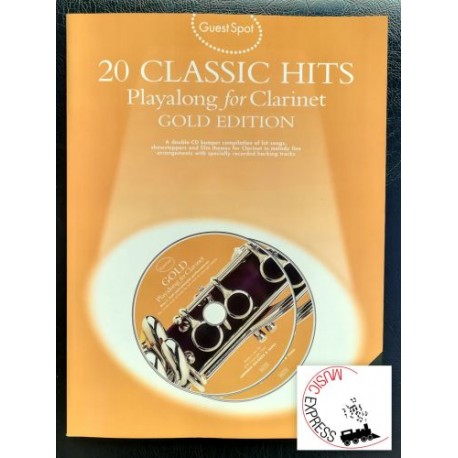 Vari - 20 Classic Hits - Playalong for Clarinet