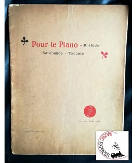 Debussy - Pour le Piano - Prélude, Sarabande, Toccata