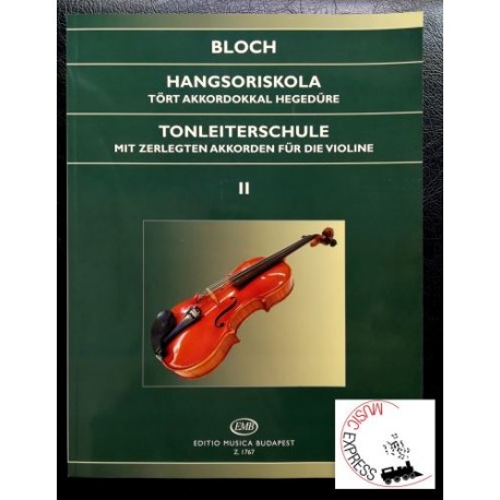 14 LIBRO 4 VIOLINO Bloch op violino Schule 