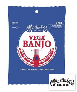 Martin Vega V740 Medium Banjo 5-Strings