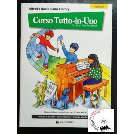 Alfred's Basic Piano Library - Corso Tutto-In-Uno Volume 2